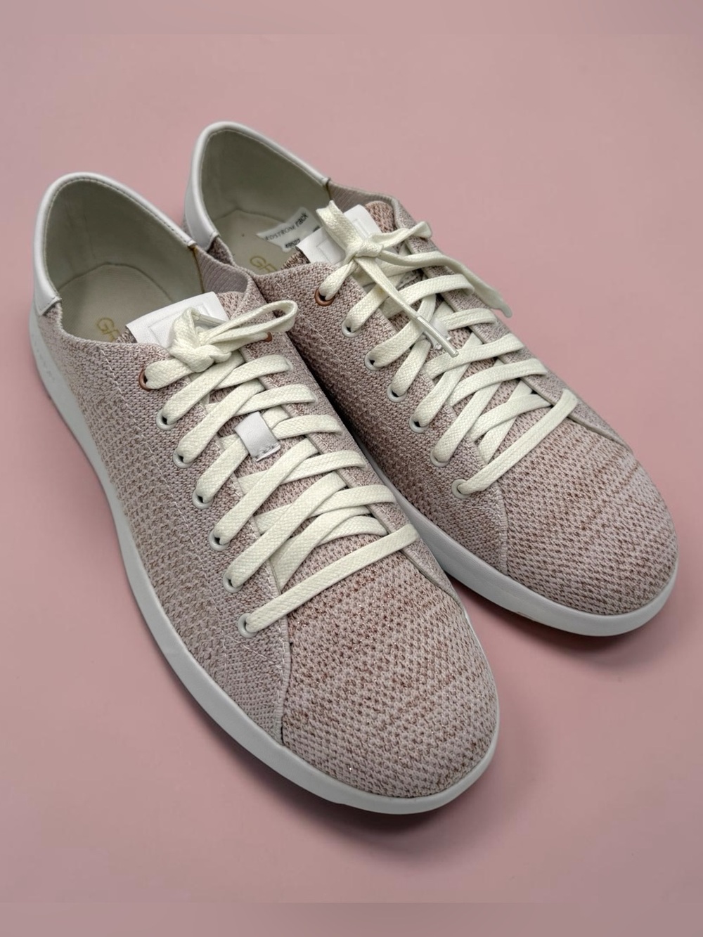 Cole Haan Women Grandpro Stitchlite Tennis Sneakers New Size 9.5 Pink